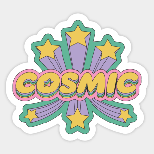 Cosmic Stars Sticker